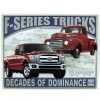 Outback Toys Branded Signs<Ford F-Series Trucks Tin Sign 12 x 16