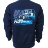 Outback Toys New Holland & Ford<Ford FW-30 with Wing Disk Navy Crew Neck Sweatshirt