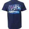 Outback Toys New Holland & Ford<Ford FW-30 with Wing Disk Navy Short Sleeve T-Shirt
