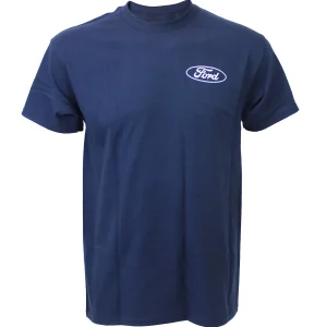 Outback Toys New Holland & Ford<Ford FW-30 with Wing Disk Navy Short Sleeve T-Shirt