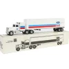 Manufacturer_ERTL Box Trucks & Trailers<1/64 Ford LTL-9000 with Sleeper and Box Trailer
