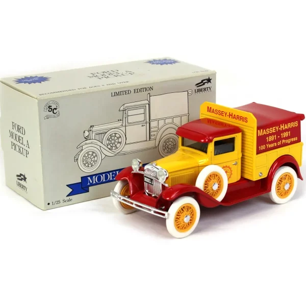 Manufacturer_SpecCast Airplanes & Banks<1/25 Ford Model A Pickup Bank, Massey Harris 100 Years of Progress