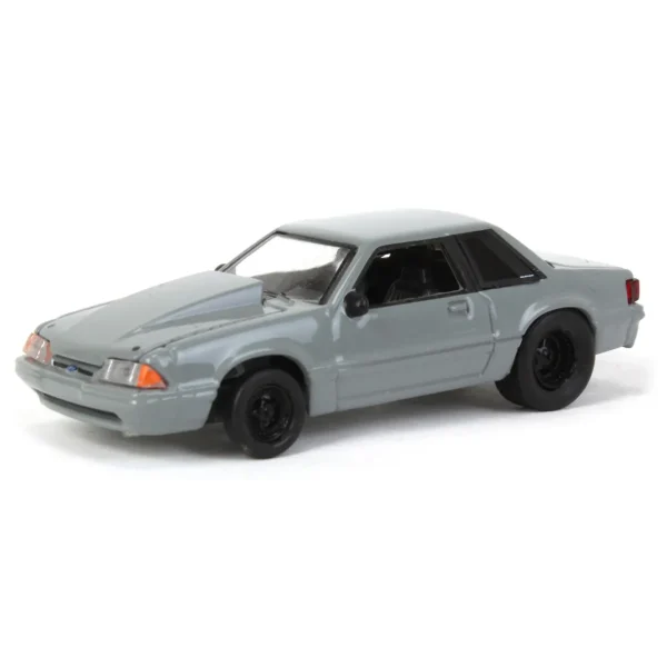 Manufacturer_Greenlight Collectibles Cars & Suvs<1/64 1993 Ford Mustang Gray Drag Car, LP Diecast Exclusive