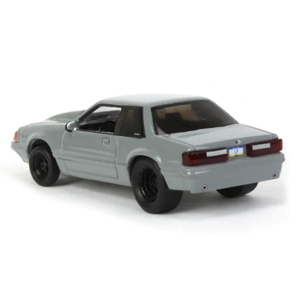 Manufacturer_Greenlight Collectibles Cars & Suvs<1/64 1993 Ford Mustang Gray Drag Car, LP Diecast Exclusive