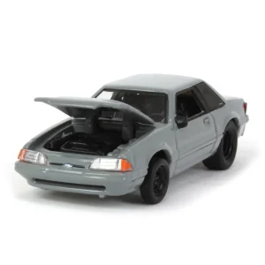 Manufacturer_Greenlight Collectibles Cars & Suvs<1/64 1993 Ford Mustang Gray Drag Car, LP Diecast Exclusive