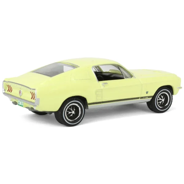 Manufacturer_Greenlight Collectibles Cars & Suvs<1/64 1967 Ford Mustang GT Fastback High Country Special, Aspen Gold, Hobby Exclusive