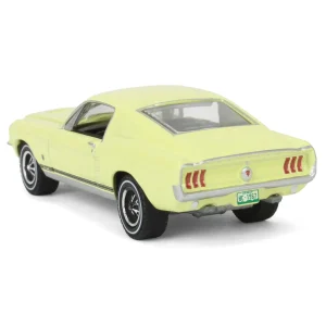 Manufacturer_Greenlight Collectibles Cars & Suvs<1/64 1967 Ford Mustang GT Fastback High Country Special, Aspen Gold, Hobby Exclusive