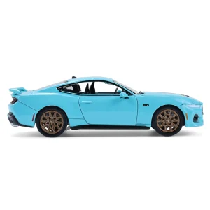 Manufacturer_Greenlight Collectibles Cars & Suvs<1/64 2024 Ford Mustang GT in Dark Matter Gray with Bronze Appearance Package, Showroom Floor Series 7