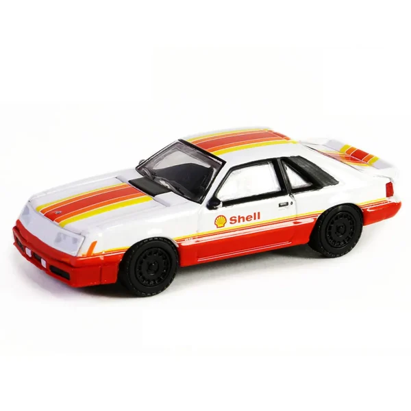 Manufacturer_Greenlight Collectibles Cars & Suvs<1/64 1982 Ford Mustang GT, Shell Oil Special Edition Series 2