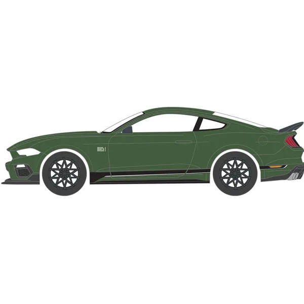 Manufacturer_Greenlight Collectibles Cars & Suvs<1/64 2022 Ford Mustang Mach 1, Eruption Green, GreenLight Muscle Series 28