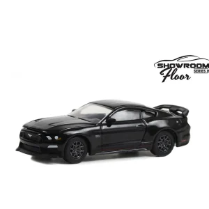 Manufacturer_Greenlight Collectibles Cars & Suvs<1/64 2022 Ford Mustang Mach 1, Shadow Black, Showroom Floor Series 2