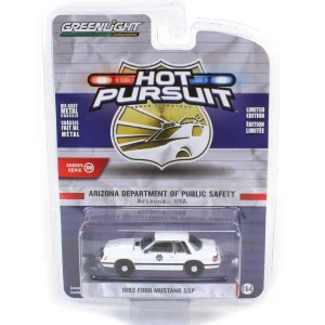 Manufacturer_Greenlight Collectibles Emergency Vehicles<1/64 1982 Ford Mustang SSP Arizona Department of Public Safety, Hot Pursuit Series 39