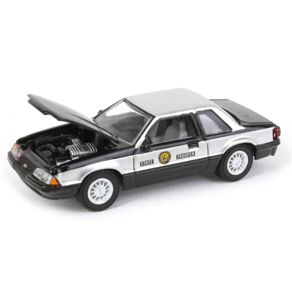 Manufacturer_Greenlight Collectibles Cars & Suvs<1/64 1993 Ford Mustang SSP, North Carolina Highway Patrol, ACME Exclusive