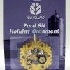 Manufacturer_ERTL Christmas DéCor<1/64 Ford 8N Gold Ornament