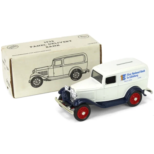 Manufacturer_ERTL Airplanes & Banks<1932 Ford Panel Delivery Bank, First National Bank of Edinburg