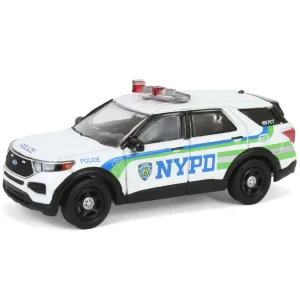 Manufacturer_Greenlight Collectibles Cars & Suvs | Emergency Vehicles<1/64 2023 Ford Police Interceptor Utility, NYPD, Hobby Exclusive