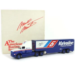 Manufacturer_WINROSS Box Trucks & Trailers<1/64 Ford Semi with Valvoline Roush Racing Box Trailer