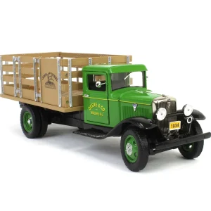 Manufacturer_SpecCast Tow & Straight Trucks<1/25 1934 Ford Stake Bed John Deere Vintage Truck