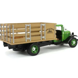 Manufacturer_SpecCast Tow & Straight Trucks<1/25 1934 Ford Stake Bed John Deere Vintage Truck