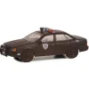 Manufacturer_Greenlight Collectibles Emergency Vehicles<1/64 1986 Ford Taurus LX, Weathered Detroit Metro West Police, Robocop, Anniv Collection Series 15