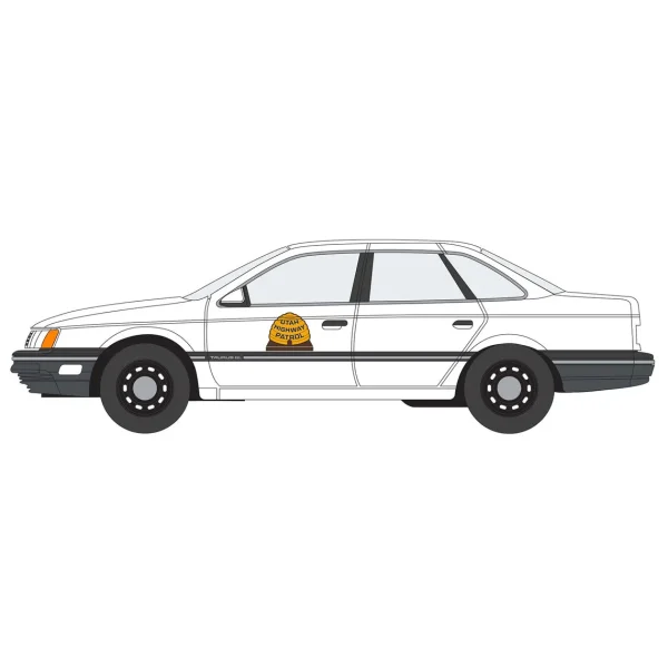 Manufacturer_Greenlight Collectibles Emergency Vehicles<1/64 1990 Ford Taurus Utah Highway Patrol, Hot Pursuit Series 41