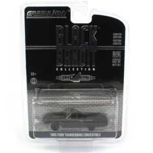 Manufacturer_Greenlight Collectibles Cars & Suvs<1/64 1965 Ford Thunderbird Convertible, Black Bandit Series 27