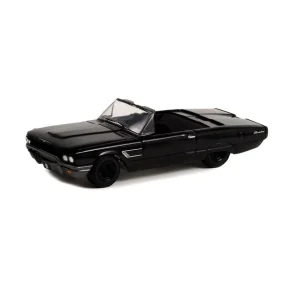 Manufacturer_Greenlight Collectibles Cars & Suvs<1/64 1965 Ford Thunderbird Convertible, Black Bandit Series 27