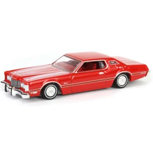 Manufacturer_Greenlight Collectibles Cars & Suvs<1/64 1973 Ford Thunderbird, Red Custom, California Lowriders Series 6