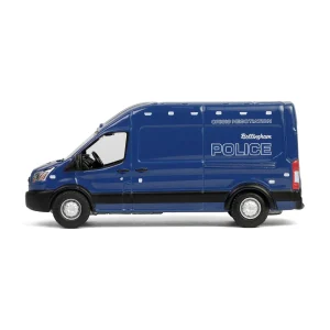 Manufacturer_Greenlight Collectibles Cars & Suvs | Emergency Vehicles<1/64 2020 Ford Transit LWB High Roof, Bellingham Crisis Negotiation Team, First Responders Series 2
