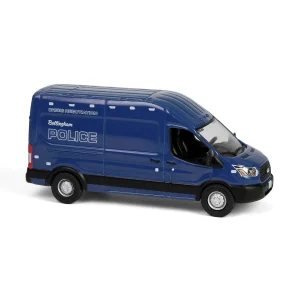 Manufacturer_Greenlight Collectibles Cars & Suvs | Emergency Vehicles<1/64 2020 Ford Transit LWB High Roof, Bellingham Crisis Negotiation Team, First Responders Series 2