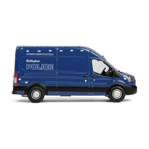 Manufacturer_Greenlight Collectibles Cars & Suvs | Emergency Vehicles<1/64 2020 Ford Transit LWB High Roof, Bellingham Crisis Negotiation Team, First Responders Series 2