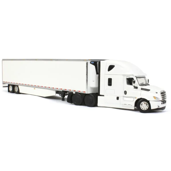 Manufacturer_DCP by First Gear Box Trucks & Trailers<1/64 Freightliner 2018 Cascadia Sleeper w/ 53' Utility Trailer & Carrier Reefer, DCP by First Gear