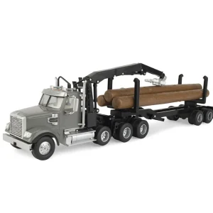 Manufacturer_ERTL Agricultural Trucks | Logging Trucks<1/32 Freightliner 122SD Logging Truck with 3 Logs