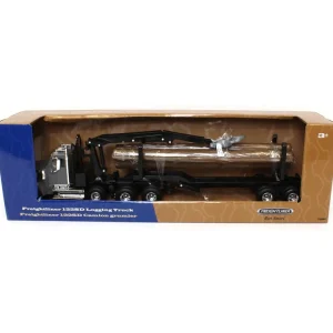 Manufacturer_ERTL Agricultural Trucks | Logging Trucks<1/32 Freightliner 122SD Logging Truck with 3 Logs