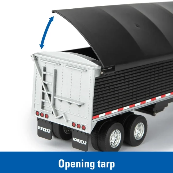 Manufacturer_ERTL Agricultural Trucks<1/32 Freightliner 122SD Semi with Grain Trailer by ERTL