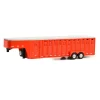 Manufacturer_Greenlight Collectibles Agricultural Trucks<1/64 26ft Vertical Three Hole Gooseneck Trailer, Red, Hitch & Tow Trailers