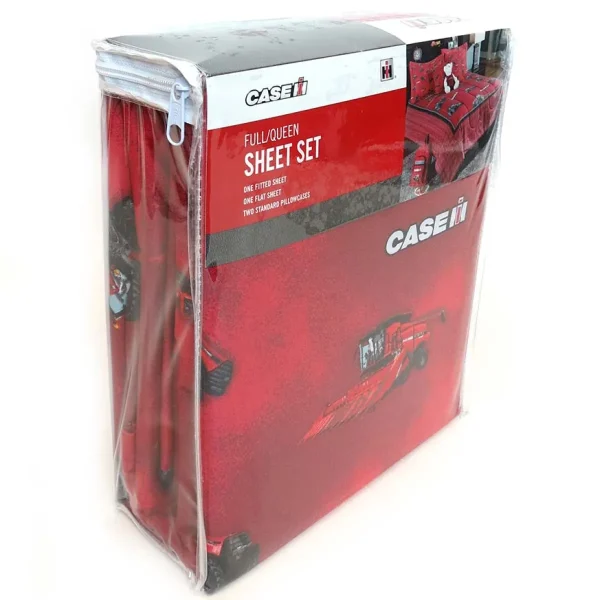 Outback Toys Bed & Bath<FULL/Queen Size Case IH Sheet Set