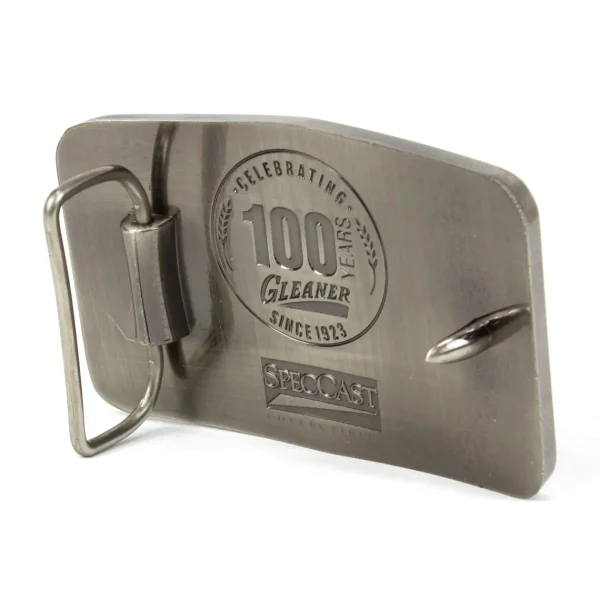 Manufacturer_SpecCast Agco, Allis, Massey & More<Gleaner Centennial Edition 1923-2023 Pewter Belt Buckle