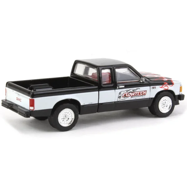 Manufacturer_Greenlight Collectibles Pickup Trucks<1/64 1990 GMC S-15 Sierra, Flowtech Exhaust, Running on Empty Series 16