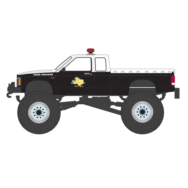 Manufacturer_Greenlight Collectibles Cars & Suvs | Emergency Vehicles<1/64 1990 GMC S-15, Texas Department of Public Safety, Kings of Crunch x Hot Pursuit Special Edition Series 17