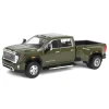 Manufacturer_Greenlight Collectibles Pickup Trucks<1/64 2022 GMC Sierra 3500 Denali Dually, Forest Metallic, Karson Diecast Exclusive