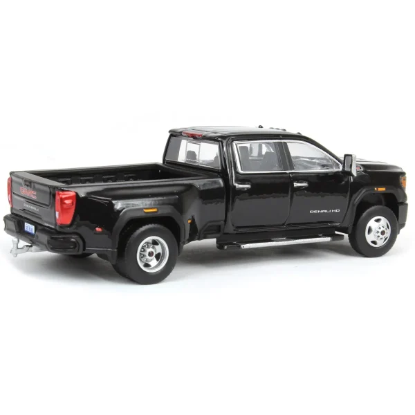 Manufacturer_Greenlight Collectibles Pickup Trucks<1/64 2022 GMC Sierra 3500 Denali Dually, Ebony Twilight Metallic, Karson Diecast Exclusive