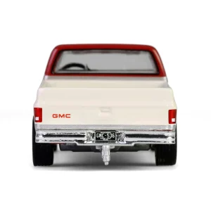 Manufacturer_Greenlight Collectibles Pickup Trucks<1/64 1981 GMC Sierra Classic K2500, Neutral & Dark Carmine Red Deluxe Two-Tone, Down on the Farm Series 10