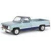 Manufacturer_Greenlight Collectibles Pickup Trucks<1/64 1985 GMC Sierra Classic K2500, Silver & Midnight Blue, Down on the Farm Series 9