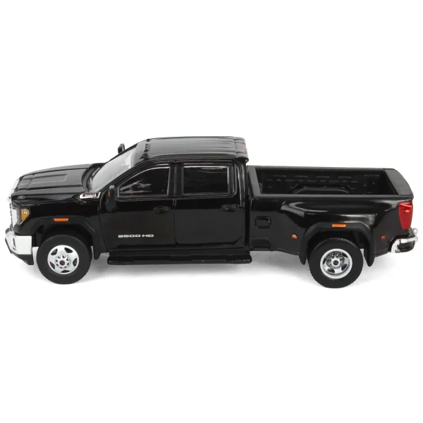 Manufacturer_Greenlight Collectibles Pickup Trucks<1/64 2022 GMC Sierra 3500HD Pro Dually, Onyx Black, Karson Diecast Exclusive