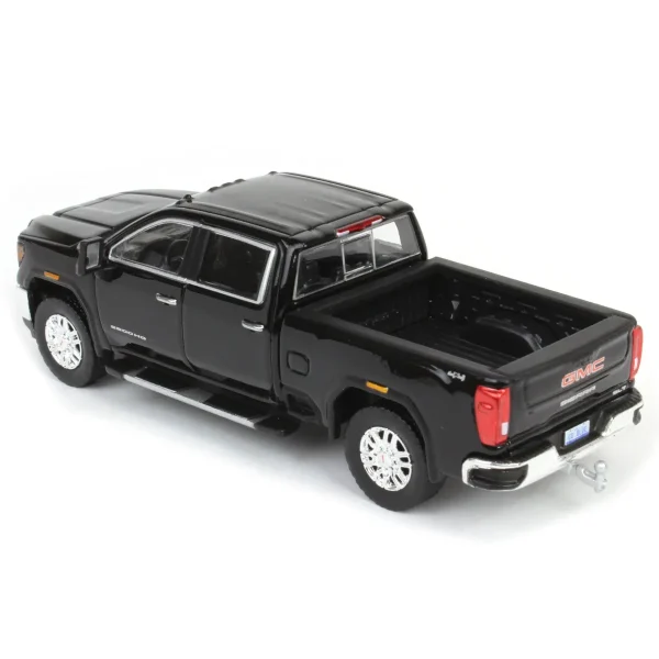 Manufacturer_Greenlight Collectibles Pickup Trucks<1/64 2022 GMC Sierra 2500HD SLT, Ebony Twilight Metallic, Karson Diecast Exclusive