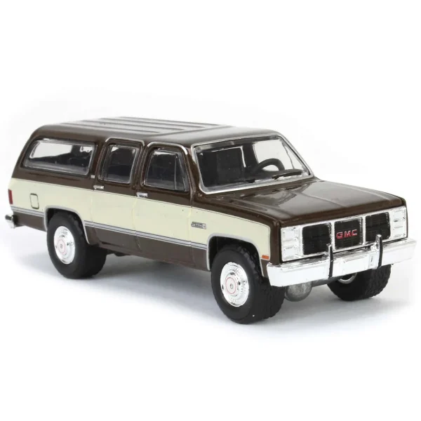 Manufacturer_Greenlight Collectibles Cars & Suvs<1/64 1986 GMC Suburban, Indian Bronze & Doeskin Tan, Showroom Floor Series 6