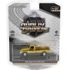 Manufacturer_Greenlight Collectibles Cars & Suvs | Pickup Trucks<Gold Chrome Super Chase ~ 1/64 1982 Dodge Ram D350 Dually, Construction Yellow, Dually Drivers Series 15