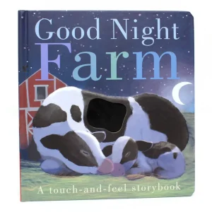 Outback Toys Books, Calendars & Dvds<Good Night Farm Touch and Feel Board Book