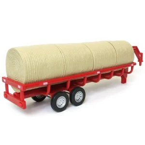 Manufacturer_Big Country Toys Big Country Toys<1/20 Gooseneck Round Bale Trailer with 4 Round Bales by Big Country Toys